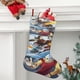 thumbnail image 2 of Avatar la Leyenda de Aang Tema: Calcetines de Navidad, fino lino blanco para colgar en escaleras y chimenea, decoración navideña para el hogar, regalo de Navidad.54cm×38cm, 2 of 5