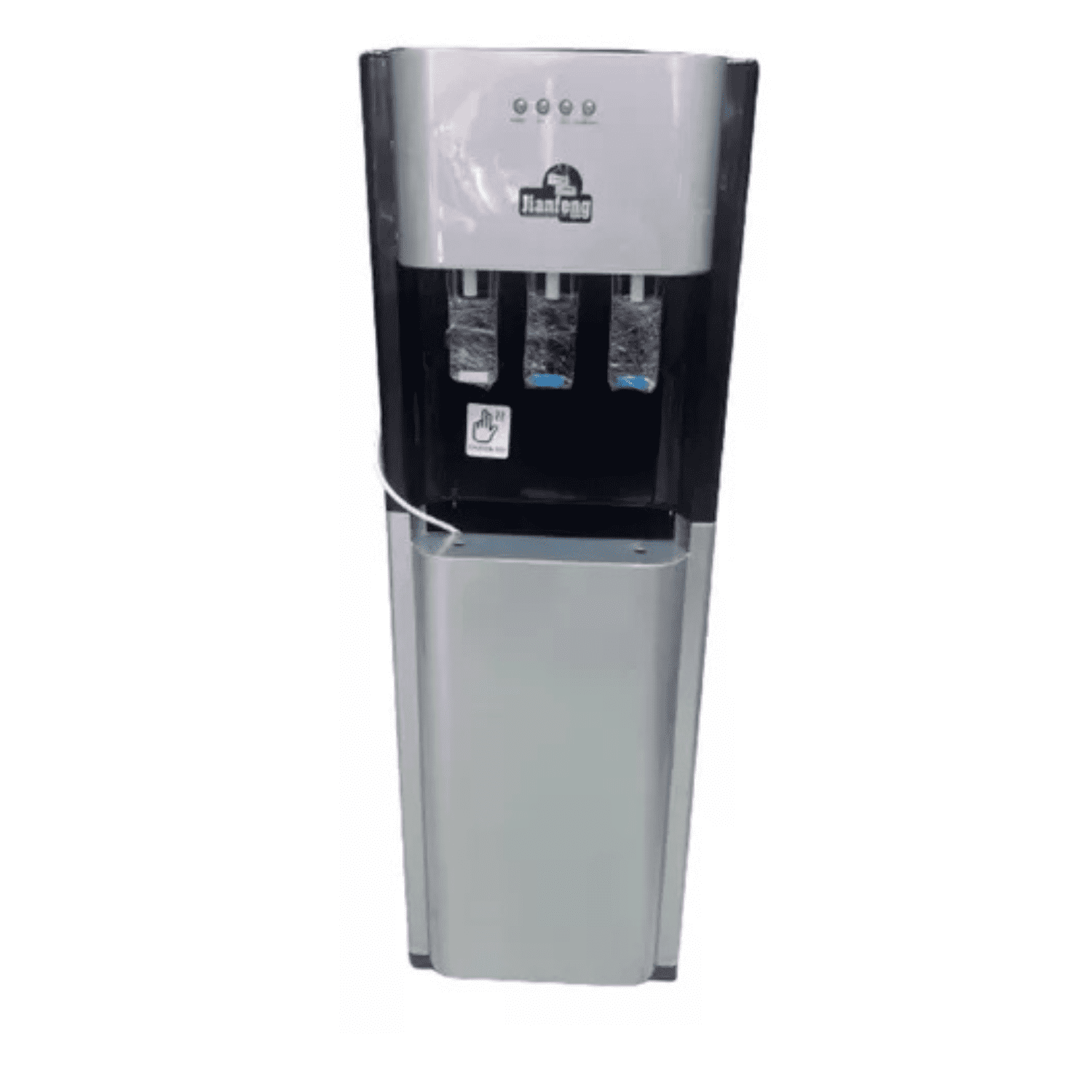 Casa Pagoda - Dispensador De Agua Frio Y Caliente Pedestal Carga Oculta Gris Claro