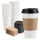 thumbnail image 1 of [Taza] Vaso de papel desechable para bebidas calientes Fit Meal Prep de 16 oz, 1 of 23