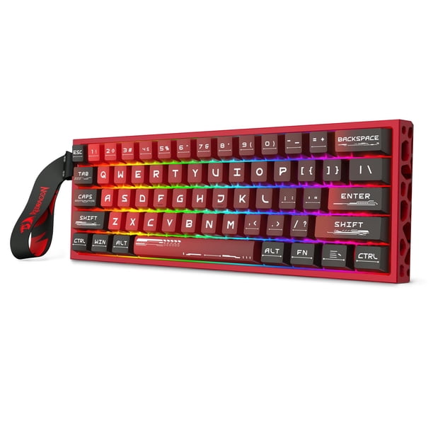 Teclado gamer Redragon K753 HE Rapid Trigger de 61 teclas | Lider