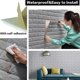 thumbnail image 5 of X15 Laminas Autoadhesivas Decomural 3d Ladrillo Pared 70x77cm Gris, 5 of 9