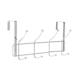 thumbnail image 4 of Colgador Perchero Para Puerta Cromado Con 5 Ganchos Dobles, 4 of 5