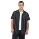 thumbnail image 1 of Guayabera Hombre Night Print Líneas Negro Corona, 1 of 5