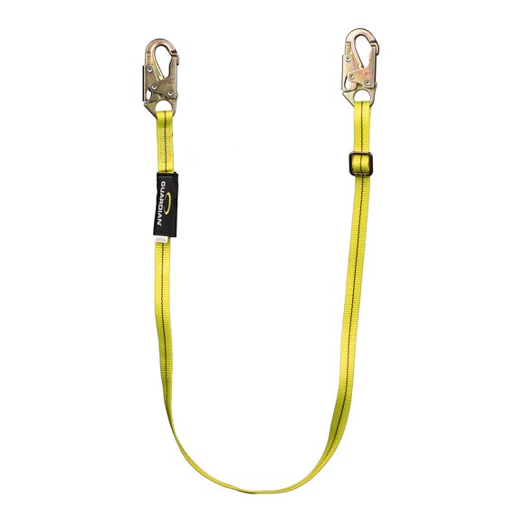 Cuerda de seguridad Guardian Fall Protection 1,2‑1,8 m Amarilla