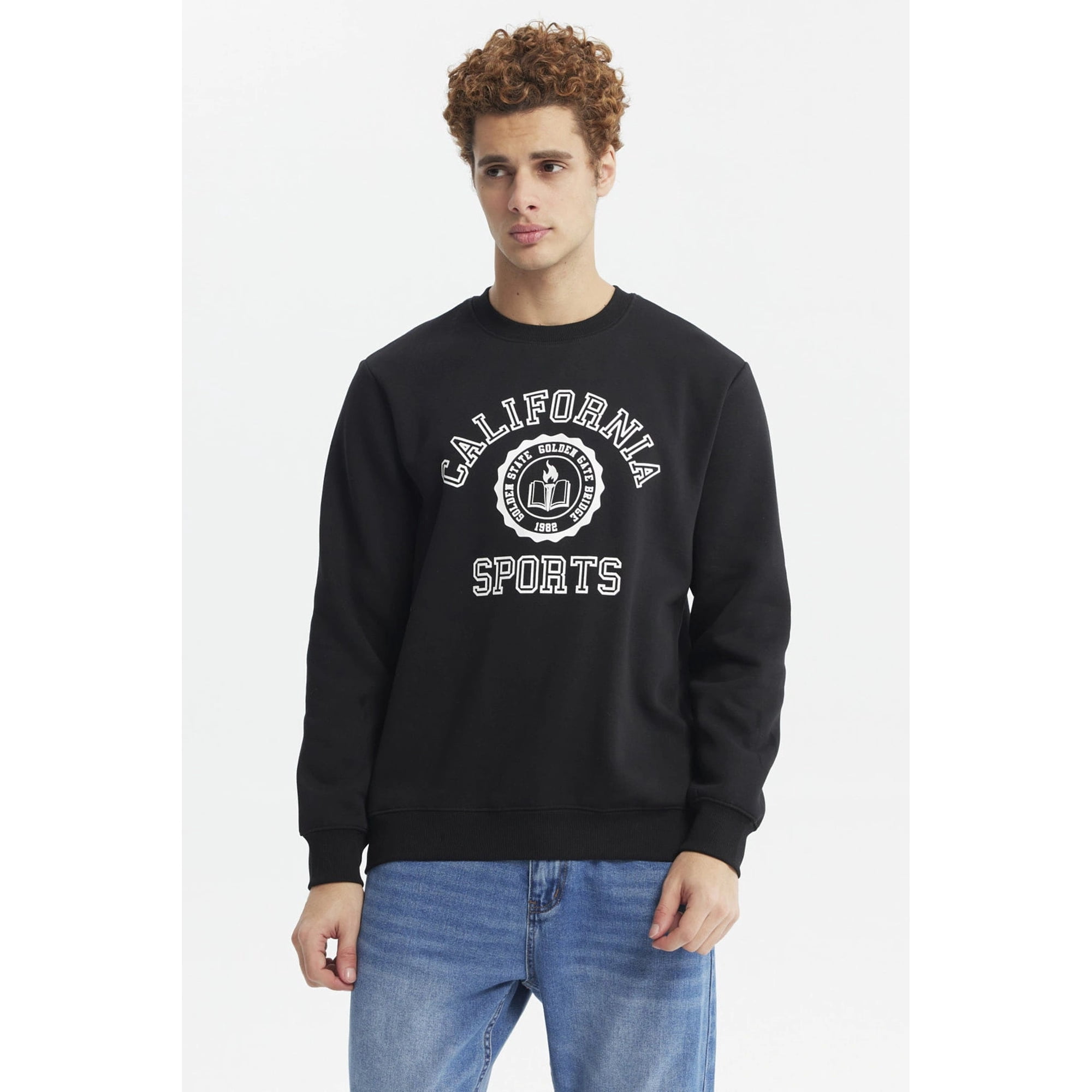 Fashionspark - Polerón Hombre Slim Negro