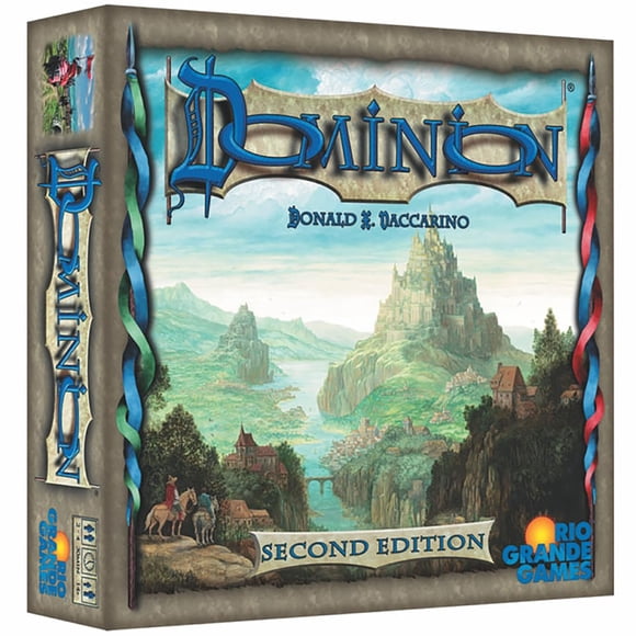 Juego de cartas Rio Grande Games Dominion 2a edición para 2-4 jugadores