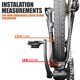 thumbnail image 5 of Soporte de bicicleta BV ajustable para bicicletas de adultos de 24 a 28 pulgadas, 5 of 9