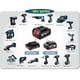 thumbnail image 2 of Batería de Ion de Litio Recargable de 18V 3.0ah para Bos.ch 18V 6.0A GBA GSR GSB Batería de Respaldo Portátil Reemplazo BAT609, 2 of 9