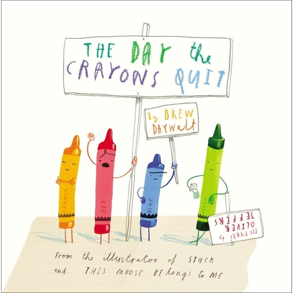Libro Philomel Books El día que los crayones renunciaron 23 x 16 cm