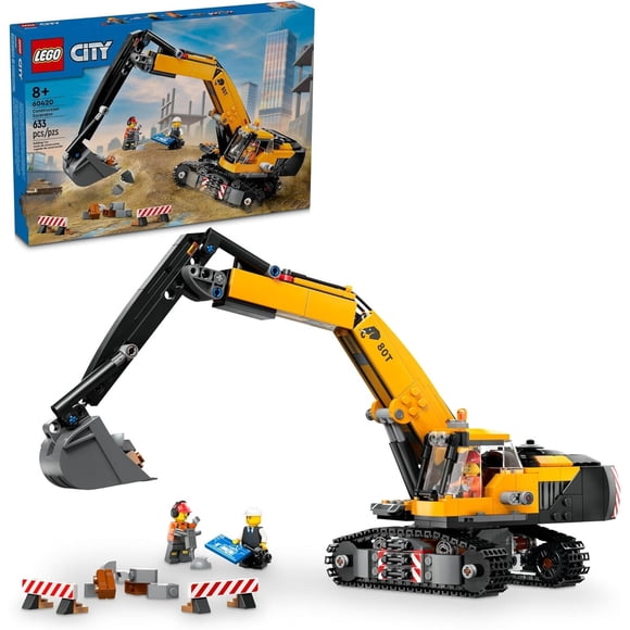 LEGO City Excavadora de Construcción 60420 633 Piezas
