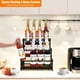 thumbnail image 3 of Estante para sirope de café STAEVER, 3 niveles, 12 botellas, madera, 3 of 9