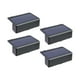 thumbnail image 5 of 4 Piezas De Luces Solares Para Valla Exterior, Accesorio De Iluminación Exterior Para Escalones De Camino, Luz Cálida, 5 of 5