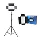 thumbnail image 1 of Panel LED Profesional Recargable Trípode Ajustable Luz Fría Cálida y Mixta para Foto, Video y Streaming, 1 of 7