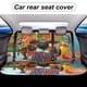 thumbnail image 5 of Tiempo de Timmy-theme Car Rear Seat Covers Back Elastic Flexible Car Seat Covers Decorative Fits Most Cars 120x59x76cm, 5 of 6