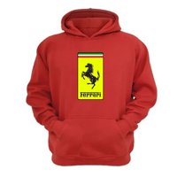 Genérico - Polerón Canguro Ferrari Rojo Talla Xs Unisex