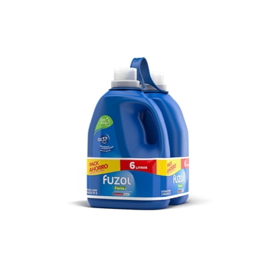 Detergente Líquido Forte Botella Pack L L Fuzol