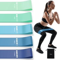 Resistance Bands Renoj, Paquete De 5 Lazos Elásticos Para Entrenamiento