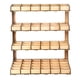 thumbnail image 5 of Estante De Pintura De Madera DIY Organizador De Almacenamiento De Tinta 4 Capas 60 Cuadrículas, 5 of 5