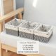 thumbnail image 4 of Set 3 Cestas De Almacenamiento Organizadoras Canastas S gris, 4 of 7