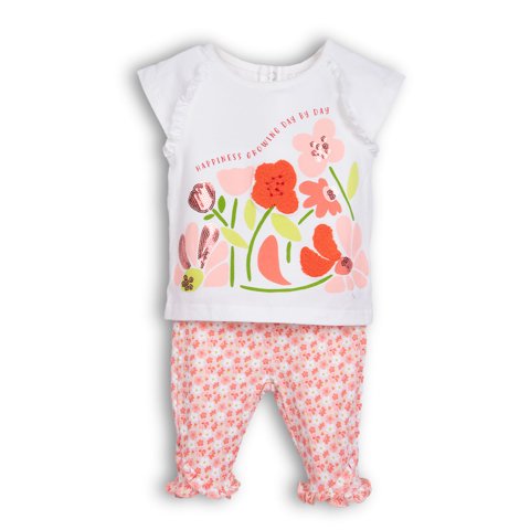 Conjunto Bebé Niña Coral Pillin