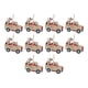 thumbnail image 4 of 10 Piezas Colgante De Decoración De árbol De Navidad Para Decoración Del Hogar Alce Y Coche, 4 of 5