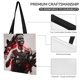 thumbnail image 3 of Bukayo Saka Bolso de tela con estampado de lienzo para mujer, bolsa de compras reutilizable y estética, con cremallera interior, regalo para mujer, 35 × 40 cm., 3 of 6