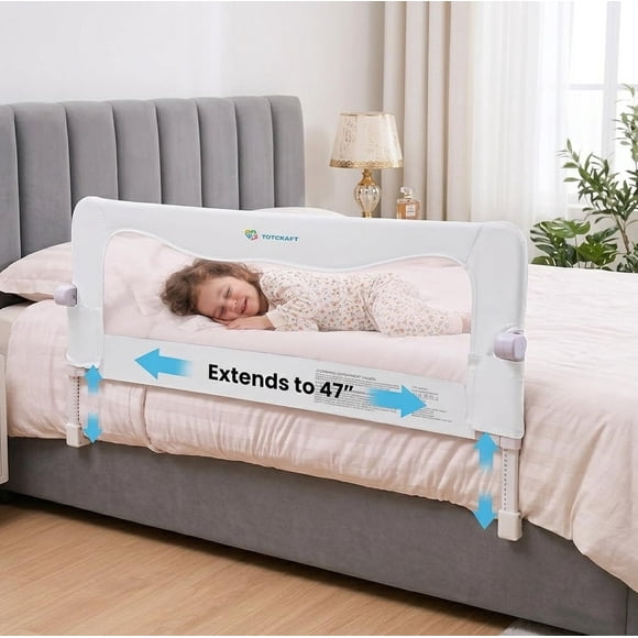 Baranda de cama TotCraft MiniFlex de longitud y altura ajustables