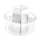 thumbnail image 2 of Estuche Organizador De Brochas De Maquillaje Transparente Giratorio De 360 ° Estante Pequeño Cuadrado De Una Sola Capa, 2 of 3