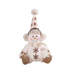 Bothyi - Muñeco De Nieve Navideño, Accesorio Para Fotografía, Colección Adorable, Juguete, Decoración De Escritorio, Sombrero Alto