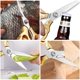 thumbnail image 4 of Tijeras de cocina AwinJoy, resistentes y afiladas, aptas para lavavajillas, 4 of 6