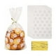 thumbnail image 1 of 100 bolsas de celofán transparente, bolsas para dulces, bolsas de celofán para regalo, bolsas transparentes para galletas, bolsas con cierre giratorio, bolsas de plástico para dulces de panadería, bla, 1 of 5