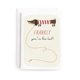 thumbnail image 1 of Tarjeta de Agradecimiento Minted 5x7 "Frankly", 1 of 3