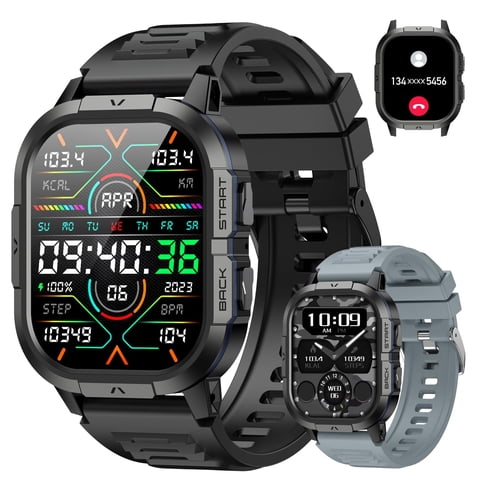 Smartwatch Taepok Militar Impermeable Rastreador De Fitness
