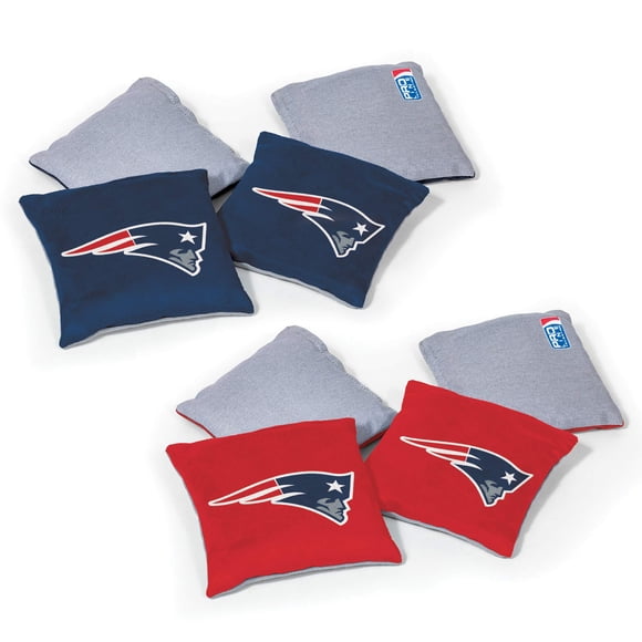 Pufs Wild Sports NFL New England Patriots, paquete de 8