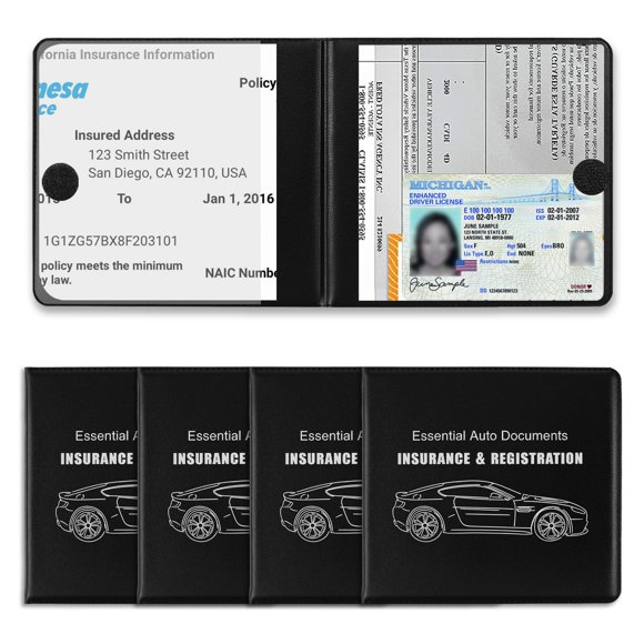 Portapapeles de registro REGUICORP pack de 4 13x12 cm negro