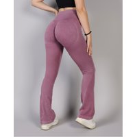 Flix Spa - Calza Mujer Flare Levanta Cola Rib Gym