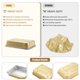 thumbnail image 4 of Molde para Hornear BondOnLum de Aluminio Dorado 1200 ml Paquete de 5, 4 of 8