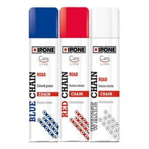 Ipone - Lubricante De Cadena Moto Chain Road 250Ml / Varios Colores Blanco