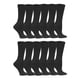 thumbnail image 2 of Calcetines Dr. Scholl's Diabéticos Sin Restricción de Punto Plano, 2 of 6