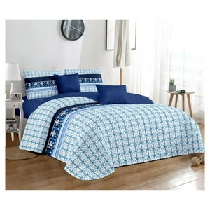 Genérico - Cubrecama Quilt Verano 1.5 Plazas - Inverness Kfl691