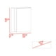 thumbnail image 3 of Mueble Zapatero Organizador 80,6x63,2x22,1 Cm Blanco Y Café Claro, 3 of 3