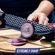 thumbnail image 4 of Juego de cubiertos de acero inoxidable antiadherente Blue Diamond Sharp Stone, 4 of 5