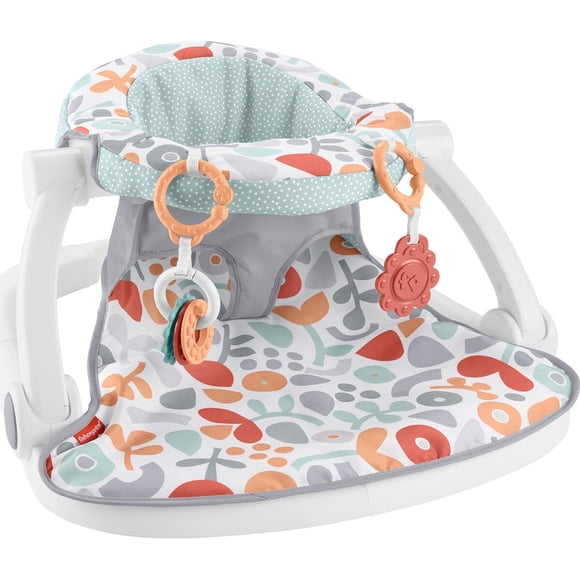 Silla de Piso FisherPrice SitMeUp Portátil Fresh Floral Bebé