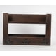 thumbnail image 5 of Repisario de madera con ganchos para llaves, 5 of 5