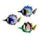 thumbnail image 3 of 3x Peces Pintados A Mano Decoración De Pared Esculturas De Peces Tropicales, 3 of 5