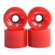 thumbnail image 3 of El Patín De La Dureza De 4x 78A Rueda Las Piezas Del Rodillo De Longboard De 70X51m M Rojo, 3 of 5