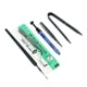thumbnail image 5 of Kit De Herramientas De Cepillos De Lubricación Con Interruptor De Teclado Mecánico De 5 Piezas Para Estabilizador Negro, 5 of 5