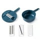 thumbnail image 1 of 1pc Multifunctional Vegetable Cutter, Potato Shredded Grater, 3 Blades Or 6 Blades For Choose 11in*7.2in, 1 of 3