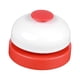 thumbnail image 3 of Platos Delanteros Table Bell Smooth Busy Board Bell Toy Para Servicio Hotel Restaurantes Red, 3 of 5