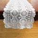 thumbnail image 5 of Caminos de Mesa KEPSWET 36 × 91 cm Algodón Blanco de Crochet, 5 of 7
